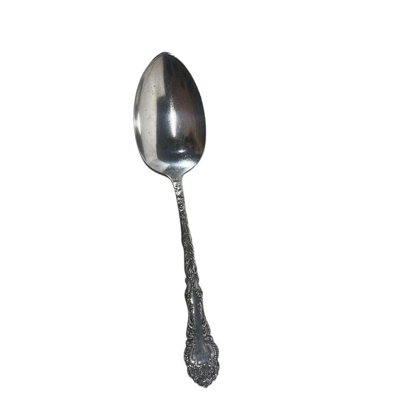 Vintage Rogers Bros XII (3) Serving Spoon & (4) Teaspoon Mixed Lot Of 7 - Picture 12 of 12